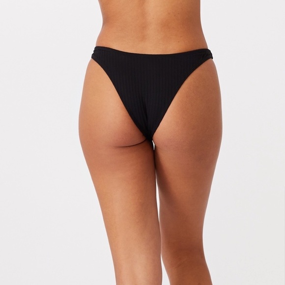 Cotton On Black Ribbed Bikini - Picture 5 of 8